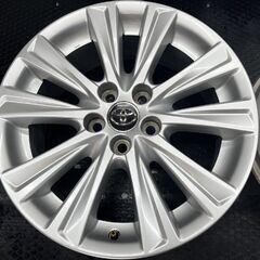 TOYOTA トヨタ 30アルファード 純正ホイール 18インチ 4本 7.5J5HPCD114.3+45 ヴェルファイア/ハリアーにも　(SHC010)の画像