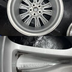 TOYOTA トヨタ 30アルファード 純正ホイール 18インチ 4本 7.5J5HPCD114.3+45 ヴェルファイア/ハリアーにも　(SHC010)の画像