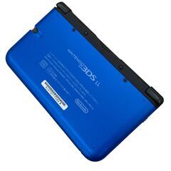 186000 ジャンク品 任天堂 ／ Nintendo ニンテンドー ニンテンドー3DS Nintendo3DS LL SPR-001  ブルー ブラック 本体 [250512HM150399]の画像