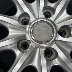 BS BRIDGESTONE ECO FORME エコフォルム 社外ホイール 17インチ 4本 7J5HPCD114.3+53 レヴォーグ CX-5/CX-8等　(SHD013)の画像