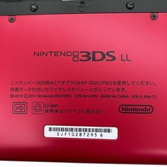 186000 現状品 任天堂 ／ Nintendo ニンテンドー ニンテンドー3DS SPR-001  レッド×ブラック [250425HM150040]の画像