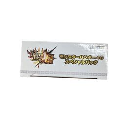 186000 現状品 Nintendo 任天堂 ニンテンドウ 3DSLL モンスターハンター4G スペシャルパック RED-001  シルバー [250520HM150293]の画像