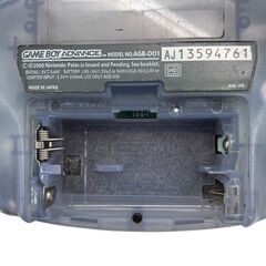 186000 動作未確認 任天堂 ／ Nintendo ニンテンドー ゲームボーイアドバンス AGB-001  [250516HM070034]の画像