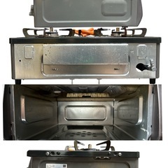 2021年製 リンナイ ガスコンロ LP ガス用 右強火 KSR563BKRの画像