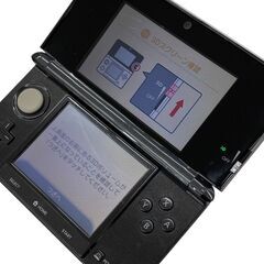 186000 現状品 任天堂 ／ Nintendo ニンテンドー ニンテンドー3DS CTR-001  コスモブラック [250522HM180117]の画像