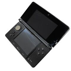 186000 現状品 任天堂 ／ Nintendo ニンテンドー ニンテンドー3DS CTR-001  コスモブラック [250522HM180117]の画像