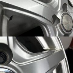 DUNLOP VIOLENTO ヴィオレント 15インチ 4本 5.5J4HPCD100+42 ヴィッツ アクア イスト ノート デミオ ウイングロード等　(SHD009)の画像