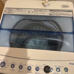 Haier 洗濯機  5.5kg 19年製の画像