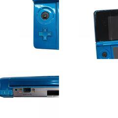 186000 ジャンク品 任天堂 ／ Nintendo ニンテンドー3DS CTR-001  アクアブルー [250430HM150022]の画像