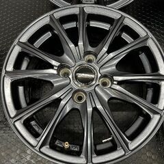 HOT STUFF WAREN ホットスタッフ ヴァーレン 14インチ 4本 5.5J4HPCD100+45 フィット キューブ フィットアリア等　(SHE014)の画像