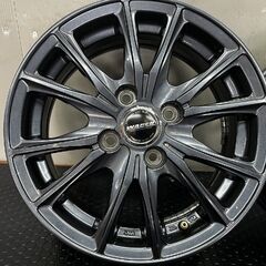 HOT STUFF WAREN ホットスタッフ ヴァーレン 14インチ 4本 5.5J4HPCD100+45 フィット キューブ フィットアリア等　(SHE014)の画像