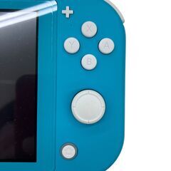 186000 現状品 任天堂 ／ Nintendo ニンテンドー Nintendo Switch Switch Lite HDH-001  ターコイズ 本体 保護フィルム付き [250612HM210254]の画像