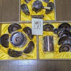 野点　セット　鎚目　急須　茶筒　茶匙　他の画像