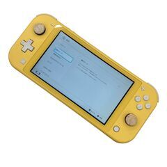 186000 現状品 任天堂 ／ Nintendo ニンテンドー Nintendo Switch スイッチライト HDH-001  イエロー 本体 [250618HM110063]の画像