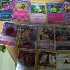 ポケモンカード、ワンピースカード！レア！三番の画像