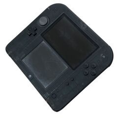186000 現状品 任天堂 ／ Nintendo ニンテンドー ニンテンドー3DS Nintendo2DS FTR-001  クリアブラック 本体 [250530HM060227]の画像