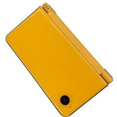 186000 現状品 任天堂 ／ Nintendo ニンテンドー ニンテンドーDS NintendoDsi UTL-001  イエロー 充電器付き 本体 [250523HM220063]の画像