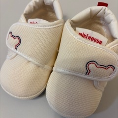 【美品】ミキハウス　新生児肌着と靴セットの画像
