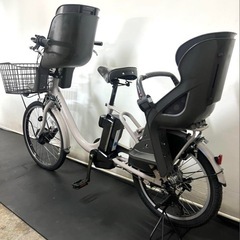 1年保証 送料無料　ブリヂストン　ビッケモブdd 3人乗り 電動アシスト自転車　g825の画像