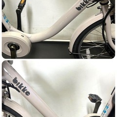 1年保証 送料無料　ブリヂストン　ビッケモブdd 3人乗り 電動アシスト自転車　g825の画像
