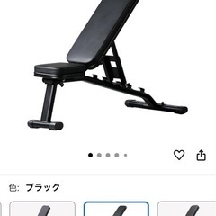 可変式ダンベル40kg×2   トレーニングベンチの画像