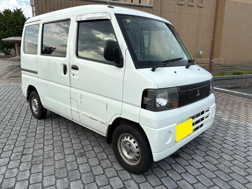 三菱 ミニキャブバン 12.8万円 車検:2027年8月 走行距離:13.5万