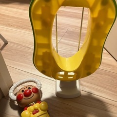 アンパンマン　トイレ補助便座の画像