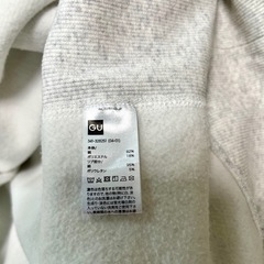 GU スウェットパーカ　メンズXLの画像