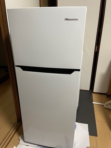Hisense ハイセンス冷蔵庫HR-B1201 2017年製120L (すな) 上社の