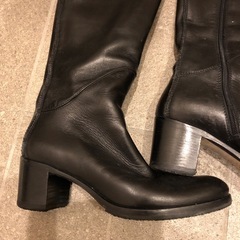 イタリア　本革ロングブーツの画像