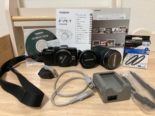 取引決定しました】オリンパス ミラーレス一眼 E-PL7 の通販はau PAY 