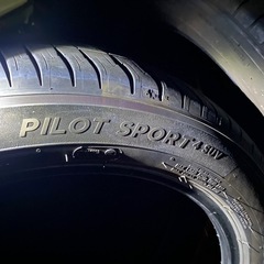 235/50r21 101w michelin pilot sport4タイヤ2本セット38週2022年の画像