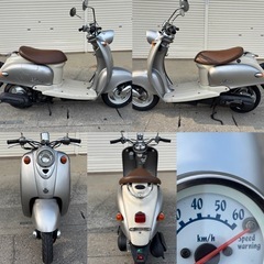 ⭐️走行少❗️ビーノ爆速・初期型2ストモデル⭐️バッテリ・シート・タイヤ・プラグなど新品交換⭐️50cc原付オートバイ⭐️の画像