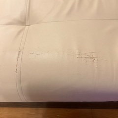 ニトリ3人掛けソファベット収納付の画像
