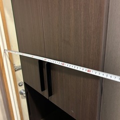 ニトリ扉付き靴棚の画像