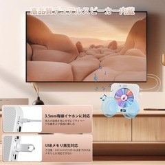 CDプレーヤー デスク Bluetooth HiFiスピーカー内蔵 高音質の画像