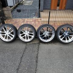 ☆クレンツェ☆LXZ☆美品♪アルファード☆エルグランド等に　20インチ　8.5J+44 4本の画像