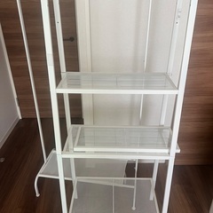 IKEA イケア　ハンガーラック　シェルフ　棚　の画像
