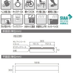 床板　フロア　ハードメイプルの画像