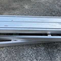 アルミ製 折り畳み式 足場台の画像