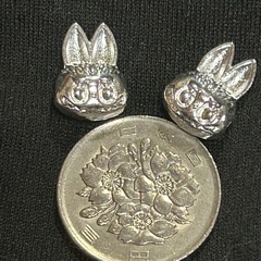 ラブブちゃんアクセサリーパーツ2個セットの画像