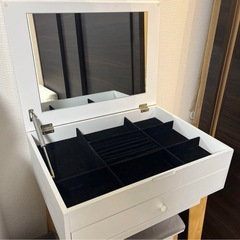 ドレッサー　ホワイト　スイートデコレーションの画像