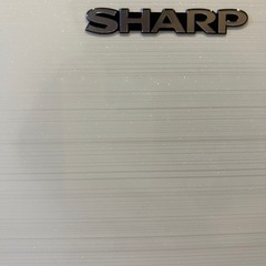 【SHARP】冷蔵庫 SJ-D15G-W 【超美品】の画像