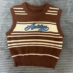 ニットタンクトップ　Lサイズの画像