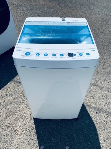 ①✅ハイアール電気洗濯機✅送料設置無料 ✅JW-C55FK✅ Haier ハイアール 全自動電気洗濯機 5.5kg JW-C55FK 2020年製