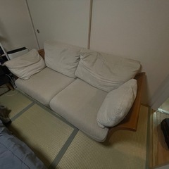 ソファ 無料でお譲りしますの画像