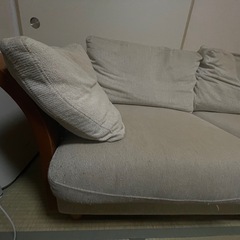 ソファ 無料でお譲りしますの画像