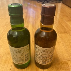 サントリー 白州 山崎 ミニボトル180ml 2本セットの画像