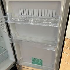 Hisense ハイセンス 冷蔵庫 2ドア（右開き）HR-D1701B ブラック  の画像