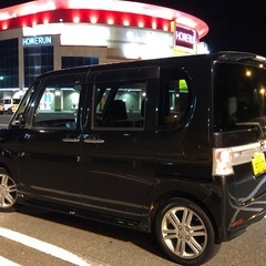 L375S タントカスタムRS ターボ　人気の黒の画像